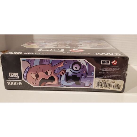 Unopened 1,000 Piece MIB and Ghostbusters Puzzle By IDW Games - Picture 6 of 6